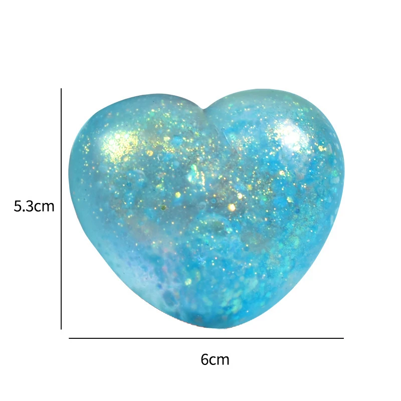 マルトース かわいい カラフル オーロラ ラブ 握って発散するおもちゃ スローリバウンド ストレス解消おもちゃ 大人向けギフト