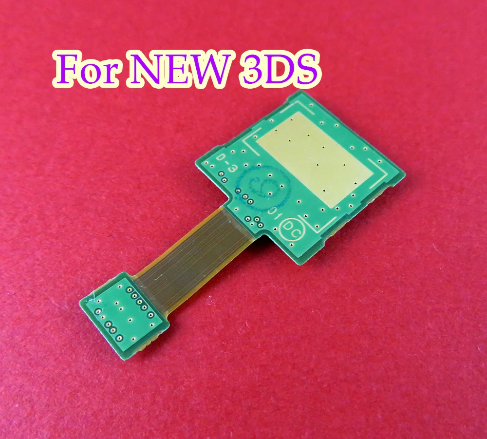 10PCS New Replacement High Quality For New3DS TF Card Socket SD Card Slot With Ribbon Cable For New 3DS