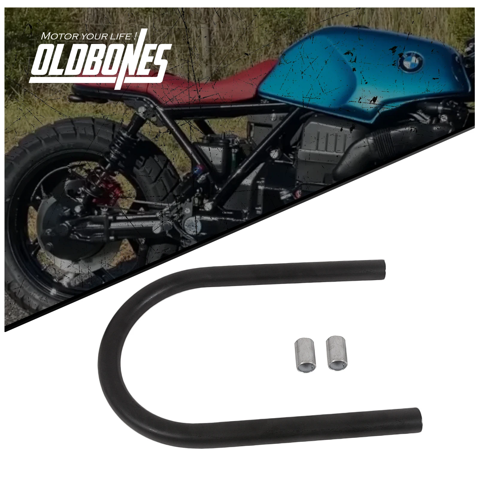 Cafe Racer Rear Seat Tube Loop Frame Hoop Motorcycle Accessories For BMW K100 K100LT K100RS K100RT K 100 1985 1984 1983