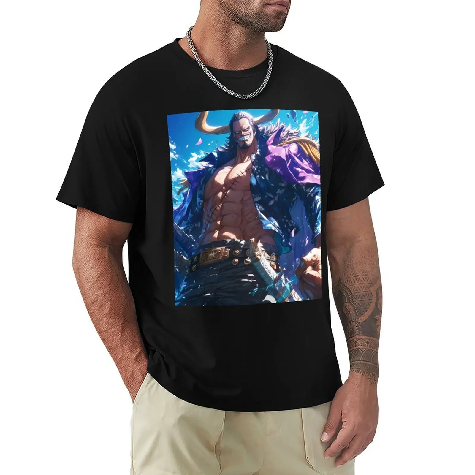 The Dragon Emperor of the Sea: Kaido's Reign T-Shirt oversized t shirt plain oversizeds mens t shirts