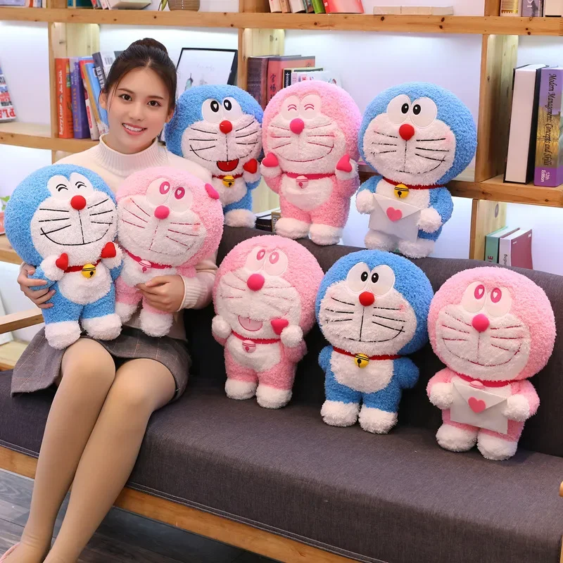 

Kawaii Doraemon плюшевая игрушка прекрасный подарок на день Святого Валентина подруга мягкая кукла Дораэмон домашний декор диван-кровать приятная подушка кукла