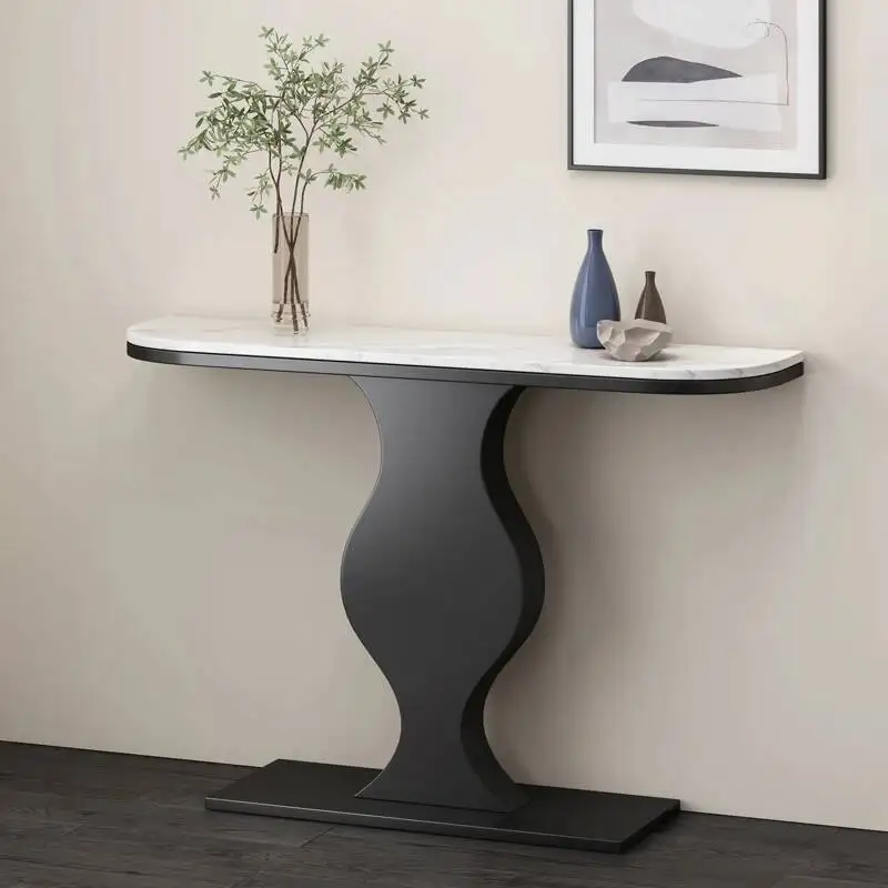 

Storage Luxury Creative Console Table Modern Entryways Table Minimalist Mesita Recibidor De Entrada Living Room Furniture