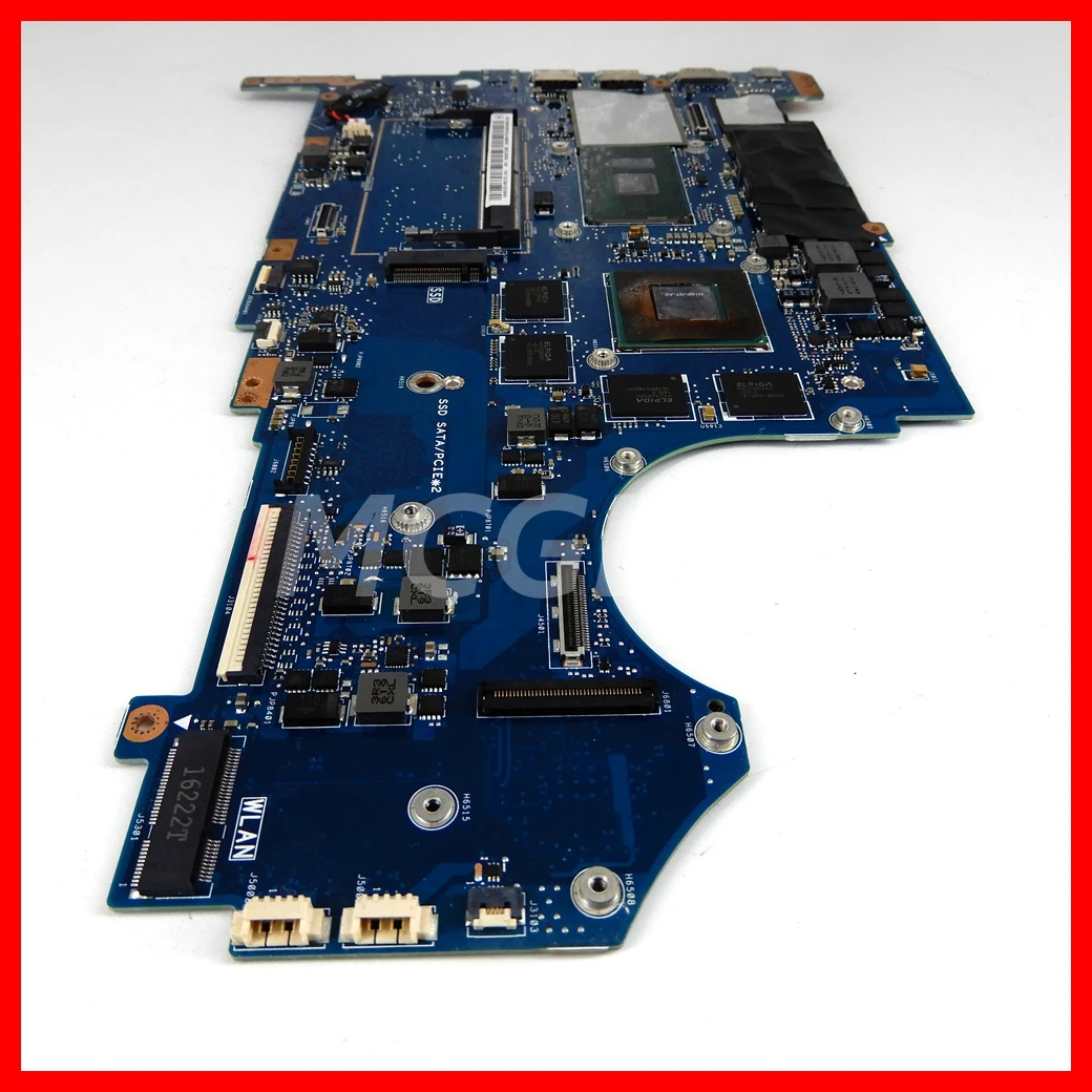 Imagem -06 - Placa-mãe Portátil para Asus Ux560ux i3 i5 Cpu i7 8gb de Ram Gt940mx Gtx950m Placa-mãe Gpu Q534ux Q534uxk Ux560ux Q524uq Q524uqk