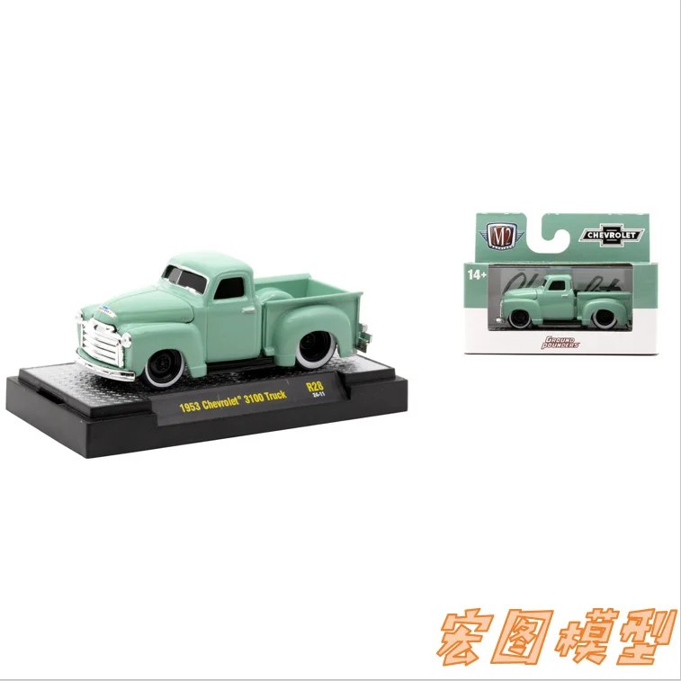 M2 Machines  1/64  1953 3100 Truck Collection Alloy car model toys