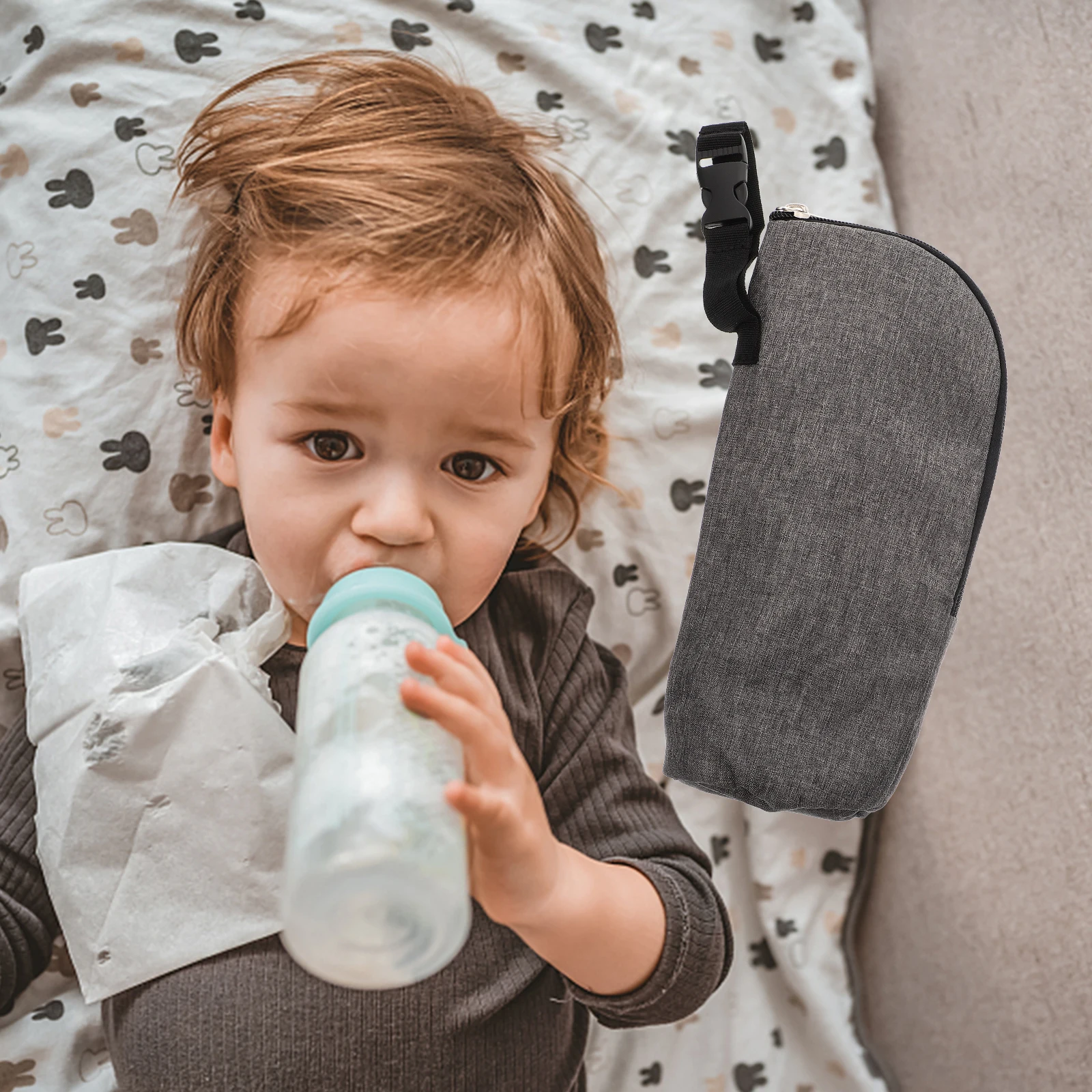 

Термоизолированный чехол для детской бутылочки, 1 комплект, сумка для хранения молока для кормления младенцев, легко чистится, портативный для путешествий
