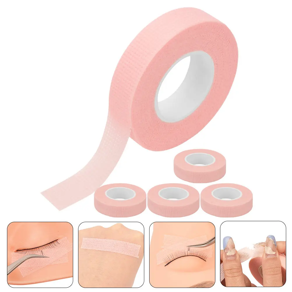 5Pcs Eyelash Grafting Tape Breathable Eyelash Isolation Patches for Lash Extension Beauty Supplies Eyelid Lifter Strips