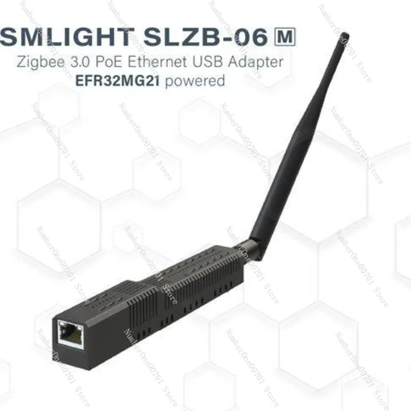 Zigbee 3.0 to Ethernet Gateway with USB and WiFi, PoE Powered Coordinator for Smart Home Device Hub