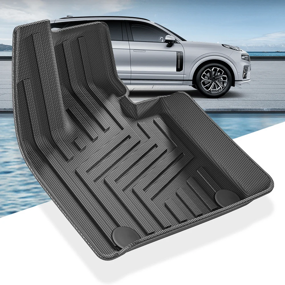 Car Floor Mats For Lynk & Co 09 em-p 2022 2023 2024 2025 2026 6 seat EMP Anti-dirty Pads LHD Foot Carpets Left Hand Drive