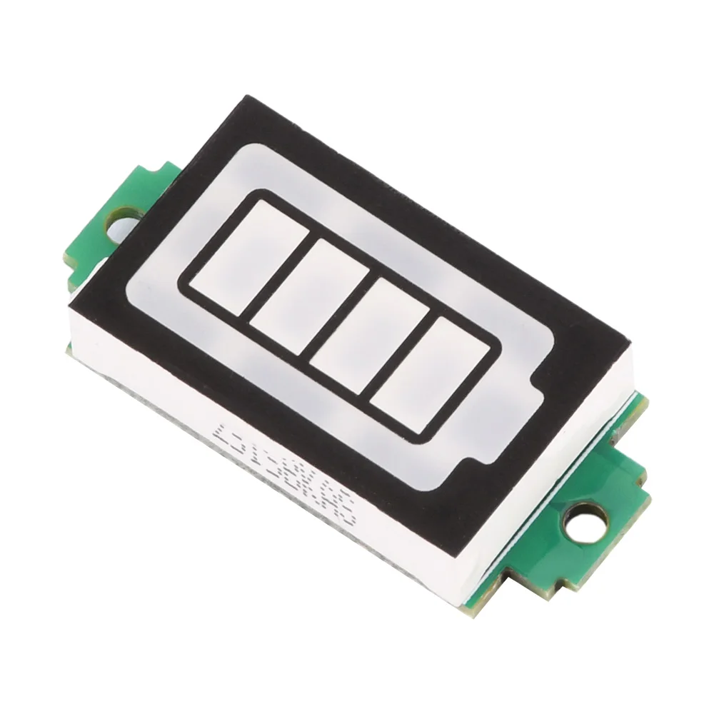 Módulo Indicador De Capacidade Da Bateria De Lítio, Testador De Potência De Bateria De Veículo Elétrico, 1S, 2S, 3S, 4S, Único 3.7V, 4.2V, Azul ou Verde Display