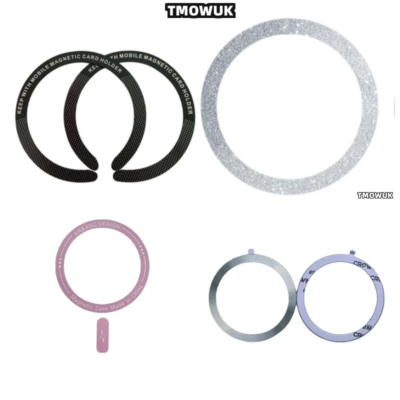 

For Vivo Y81 Y91 Y93 Y20 Y21 Y22 Y51 Y53 Y71 Y78 S T I 5G For Magsafe - Wireless Charging Ring Sticker - Easy - Peel Adhesive
