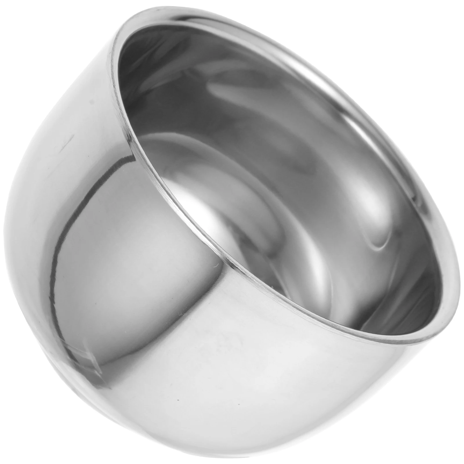 Чаша из нержавеющей стали большой емкости, портативная алюминиевая чашка для бритья для мужчин, многоразовая кружка для бритья, бытовая парикмахерская, бритье