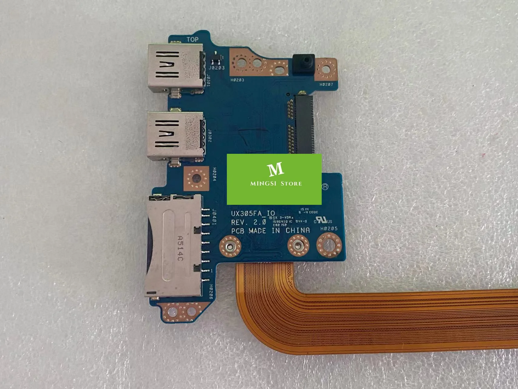 Originale per ASUS UX305CA UX305FA USB SD CARD READER BOARD con cavo