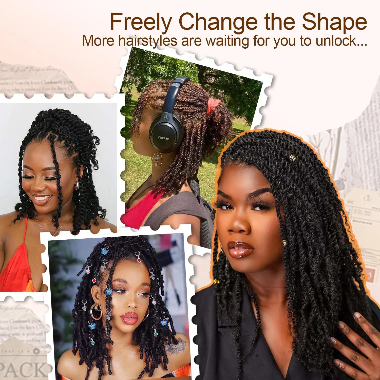 4C Afro Kinky Bulk Human Hair Extensions 10-18Inch No Weft 30/50g 1Pack Peruvian Remy Bulk for Locs Micro Twist Braiding Hair