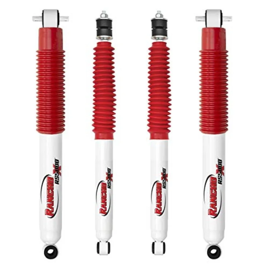 

Комплект газовых амортизаторов RS5000X для Jeep Wrangler JK 0715 с 34 комплектами лифтов: улучшенная позашляховая производительность, улучшенный комфорт езды и супер