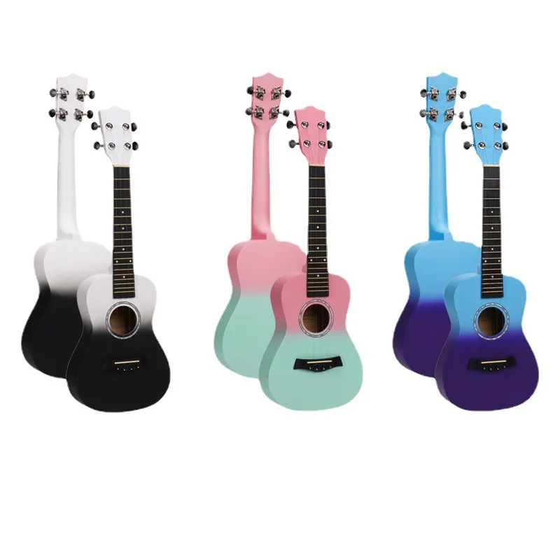 23-Inch ukulele instrument, entry-level ukulele practice piano