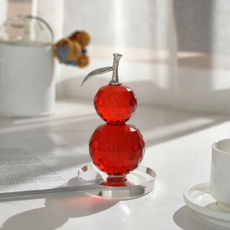 パーツはクリスタルひょうたん飾り、新しい中国風のリビングルームの豪華な書斎装飾に適しています。