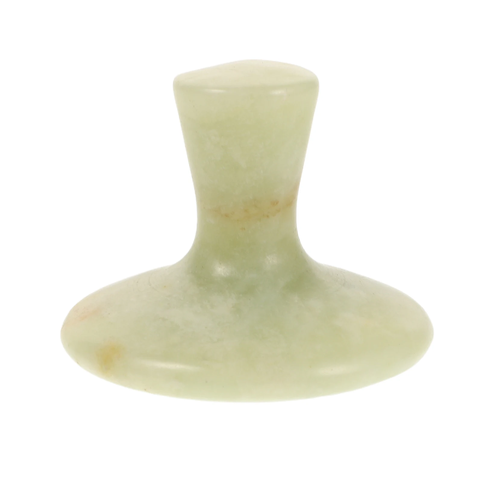 

Beauty Massage Stone Facial Gua Sha Tool Mushroom Head Design Green Xiuyu Hot Cold Compress Portable Face Oil Guasha Scraper