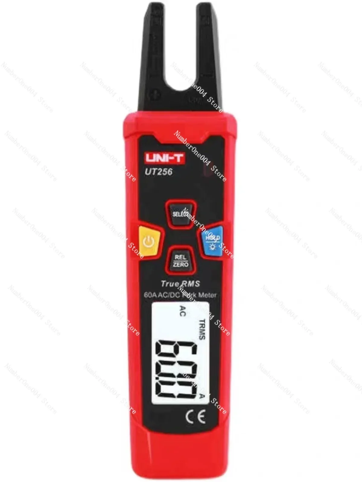 UT256 Digital Display Clamp Meter, High-precision AC and DC Fork Meter True RMS Auto Repair Electrician Clamp Meter