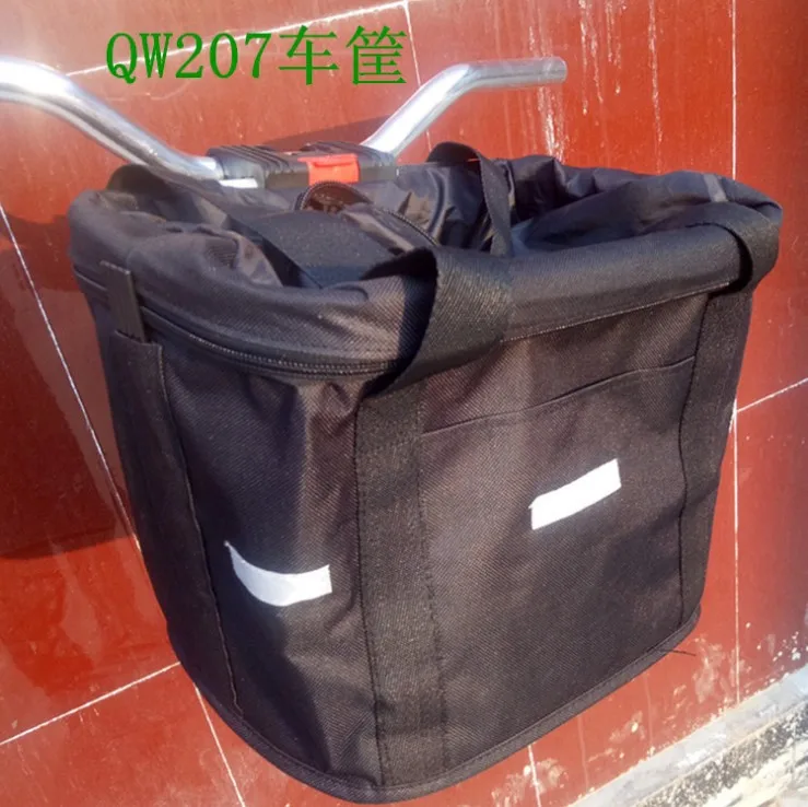 Mountain Bike Lithium Motorcycle Cycling Bicycle Basket Car Basket Cargo Trailer Car Front Bag Pet  Basket