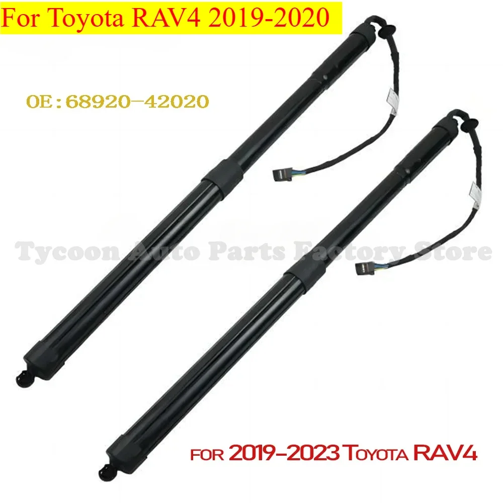 

689100R060 68920-42020 6891042060 for 2019-2023 Toyota RAV4 RAV-4 Rear Liftgate Tailgate Hatch Trunk-Lift Support Strut