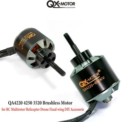 QX-MOTOR QA4220 4250 3520 Brushless Motor for RC Multirotor Helicopter Drone Fixed-wing DIY Accessorie