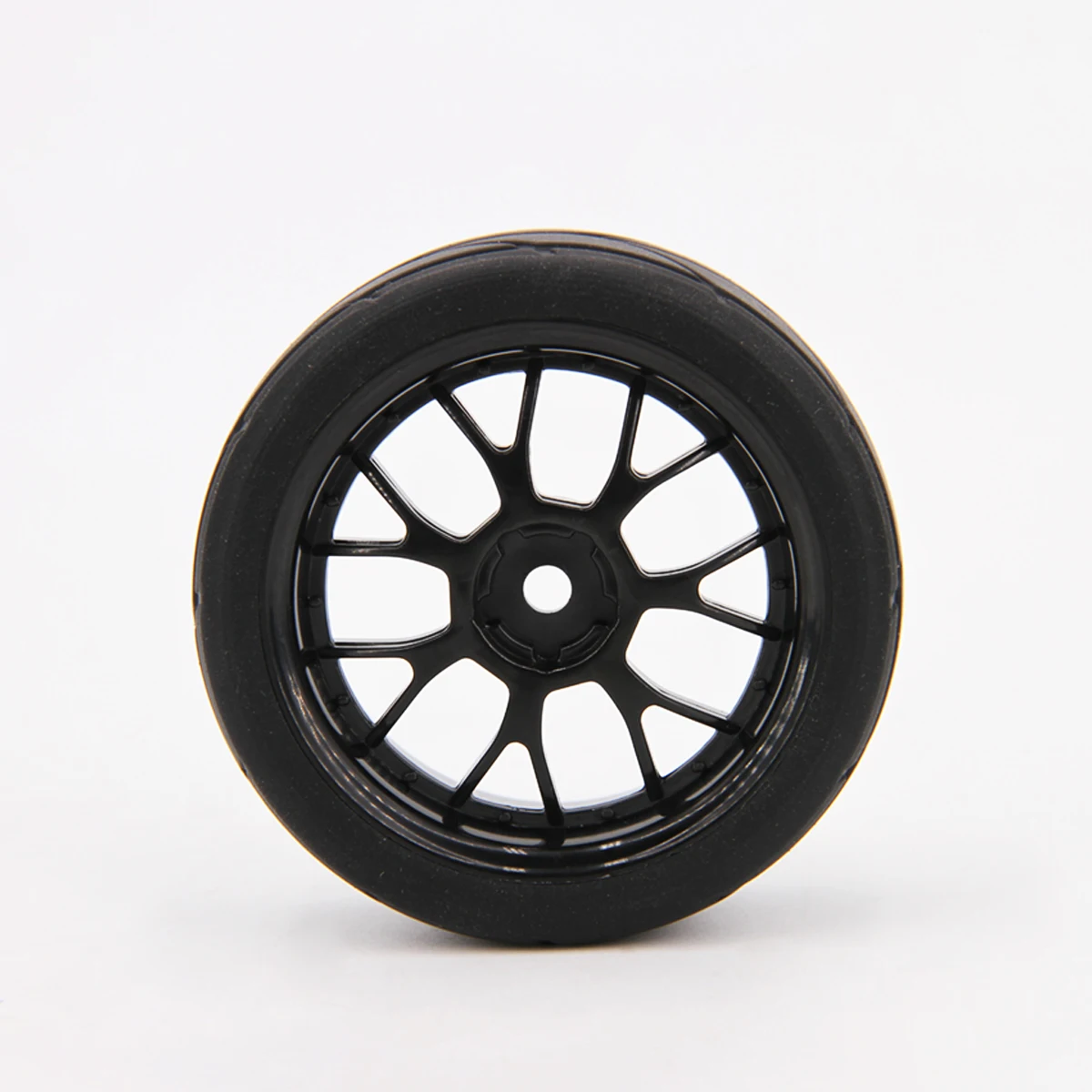 1,9 Zoll 65 mm Radreifen Reifen 12 mm Sechskant blaue Felge langlebiges Gummi für 1/10 1/12 1/14 RC Car Racing Wettbewerbsfähiges Wltoys 144001 – Detail 16