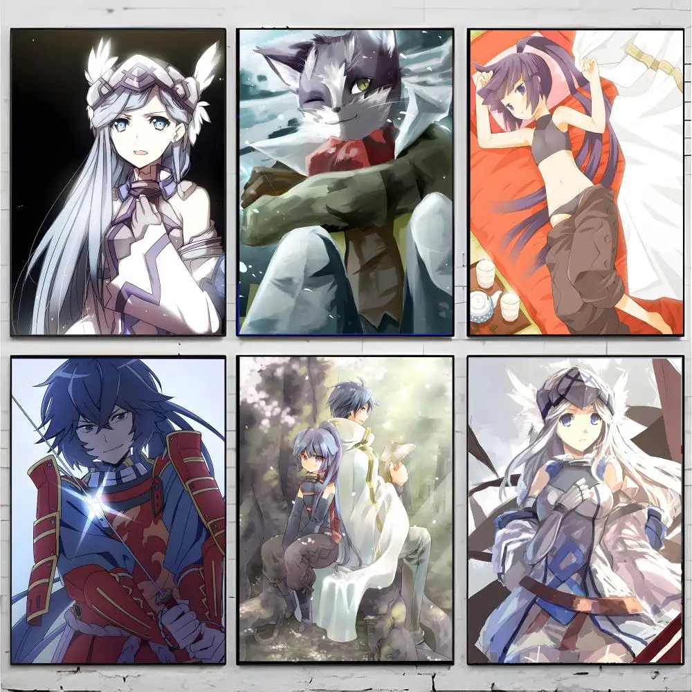 Fantasy Anime L-Log Horizon Poster Top-tier Indoor room Decor Art & Household Decoration Presents