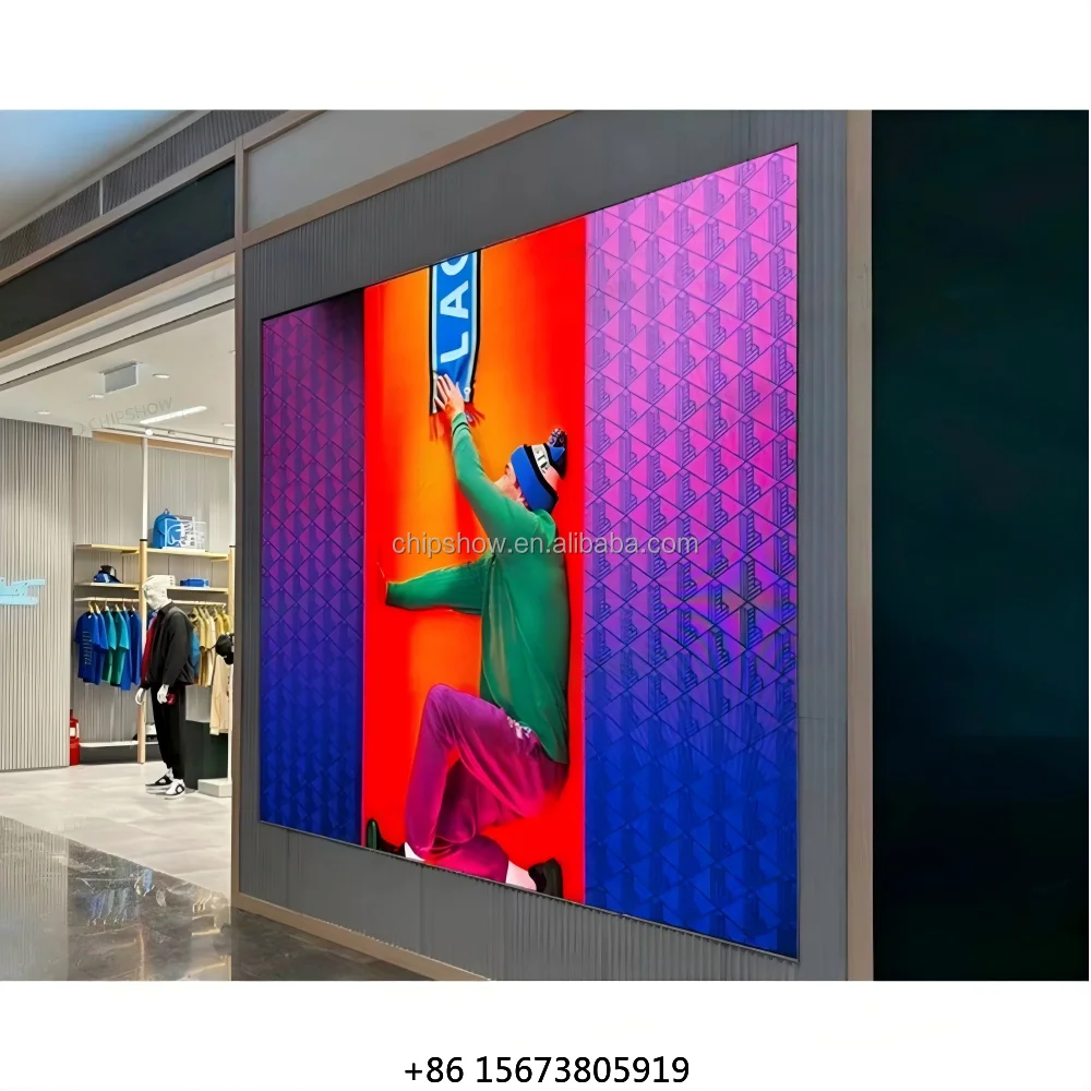 

P2.5 2.5mm Indoor Fixed LED Screen 640x480mm HD Full Color Display Panel Video Wall for Shopping Mall