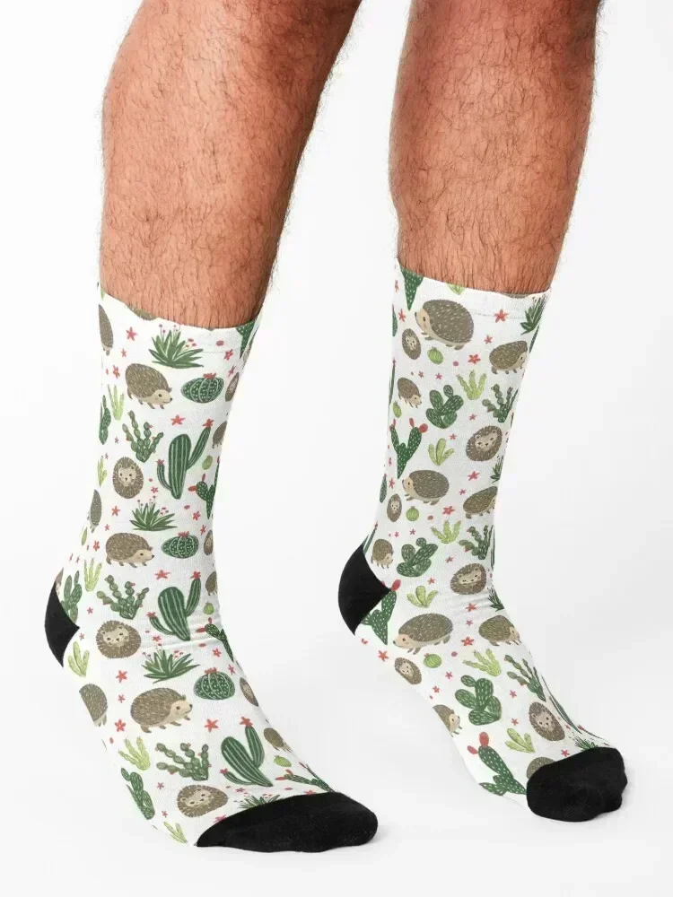 Prickly Friends Socks winter gifts short christmas stocking colored Socks For Man Women's