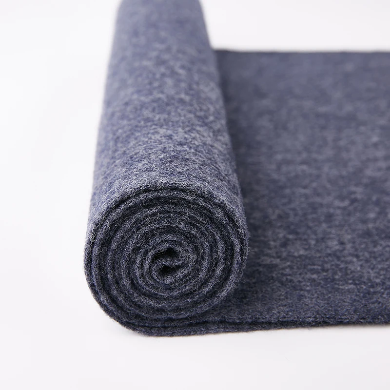 Real Sheep Wool Scarves Winter Warm Cashmere Shawl  Long Tassel Shawl 180cm*30cm Scarf Solid Color Women Man Knit Scarves