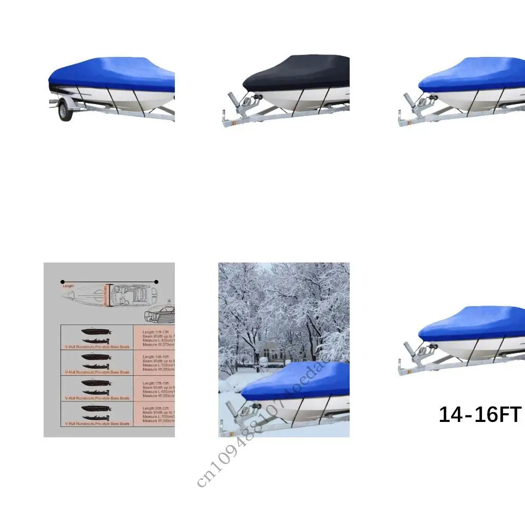 

Универсальный водонепроницаемый чехол для лодки, безопасный дизайн, корпус для лодки с V-образным корпусом, рыболовные лыжные от