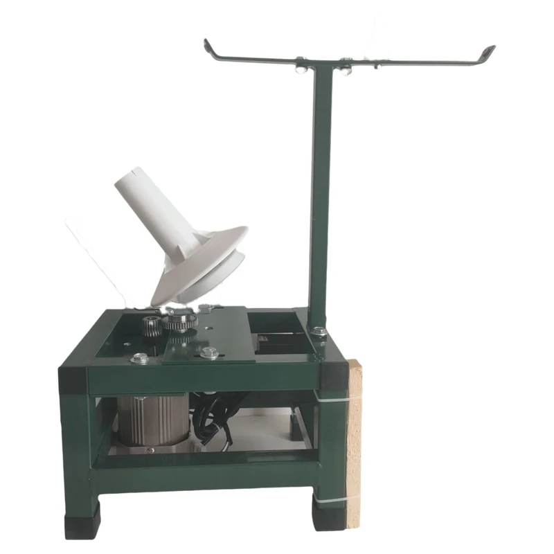 60W Electric Speed-Adjustable Yarn Winder - Fully Automatic Coral Fleece Ball Winder & Cable Organizer