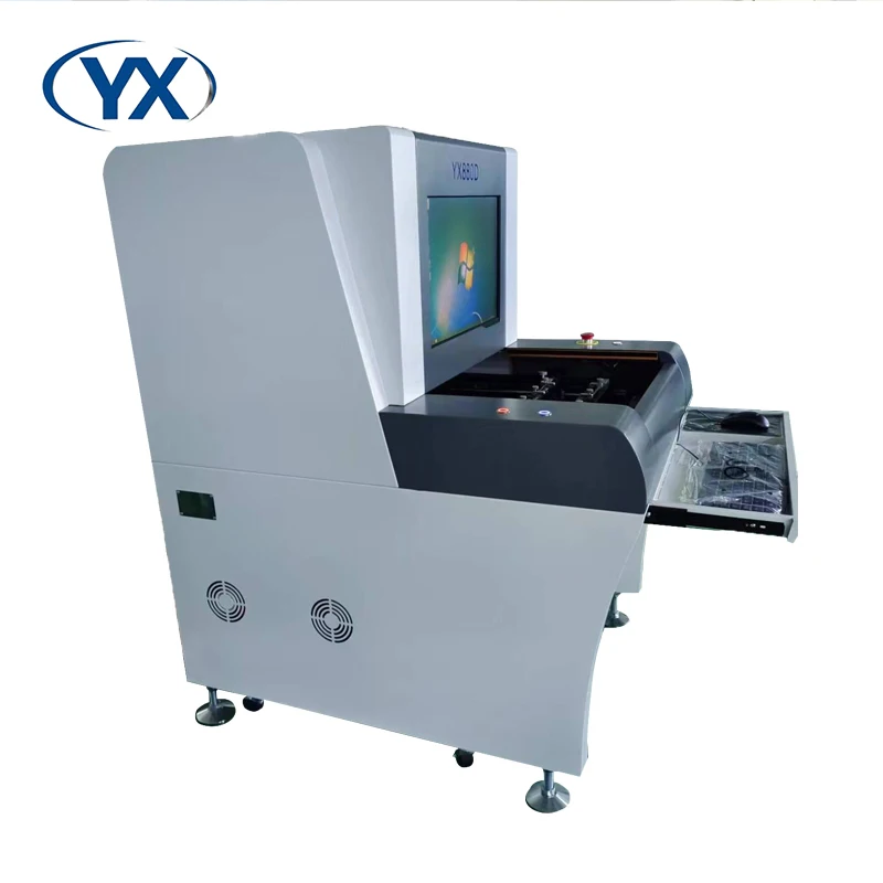 Stock in EU AOI Machine For SMT Led Line YX680D Off-line Automated Optical Inspection Machine for Electronic PCB Assembly
