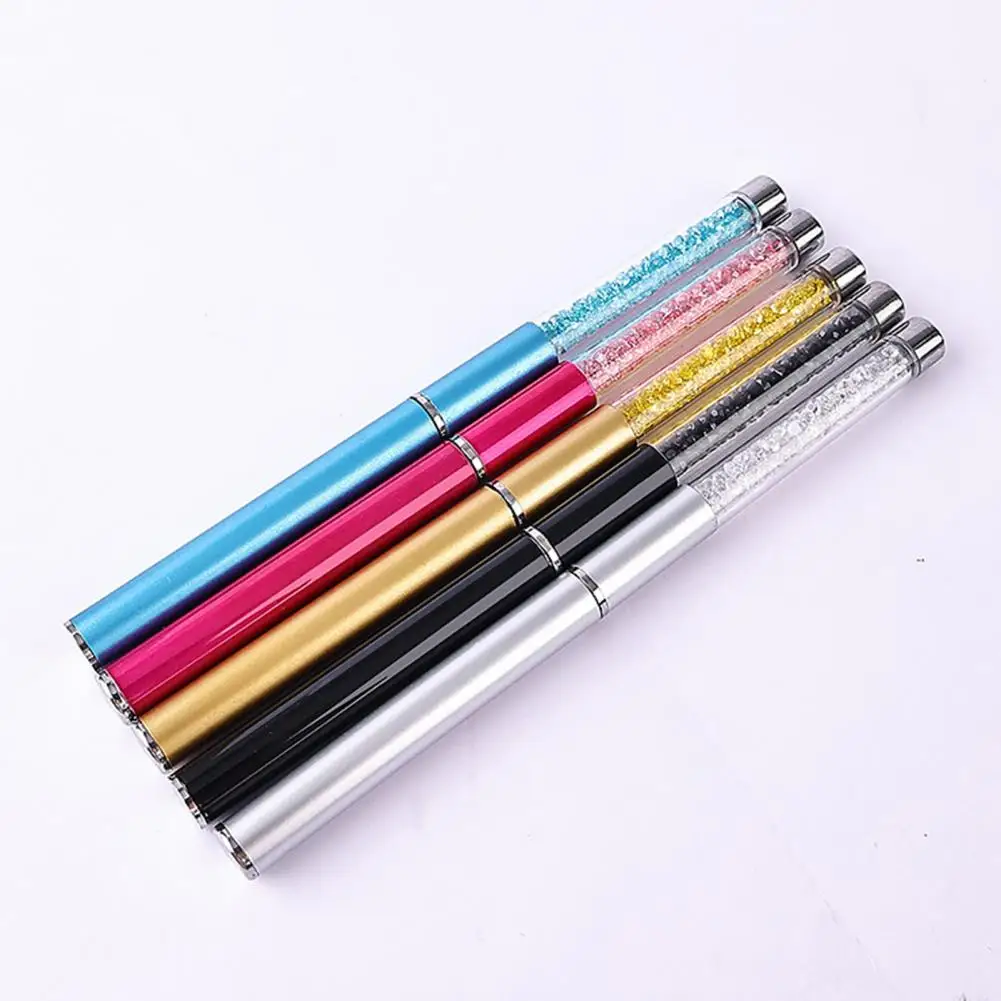 Nail Art Liner 1/5Pcs Premium Soft Bristles Compact  UV Gel Painting Liner Nail Pen Brush Nail Supplies