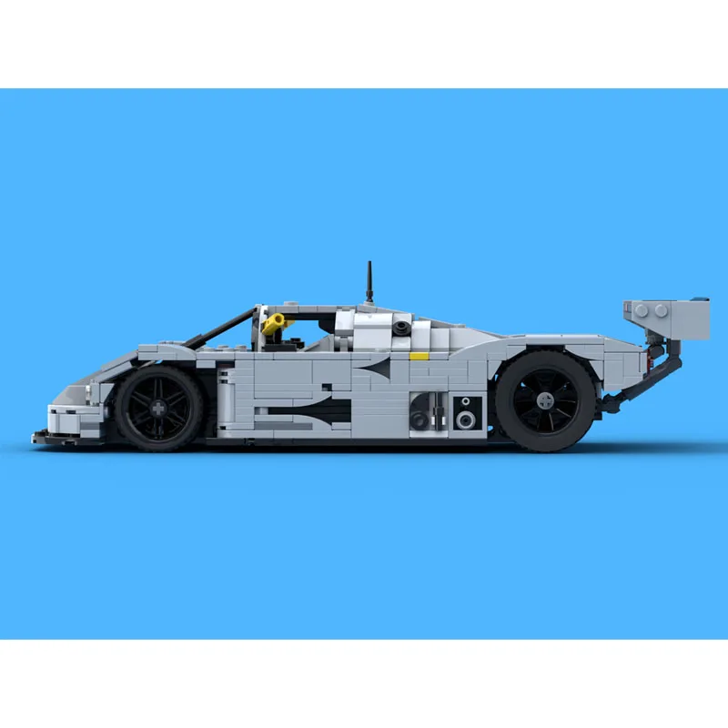 MOC-240297 Mercedes Sauber C9 Building Blocks Model Sports Car Series Speed Champions Creative Gift Puzzle City Car 944PCS
