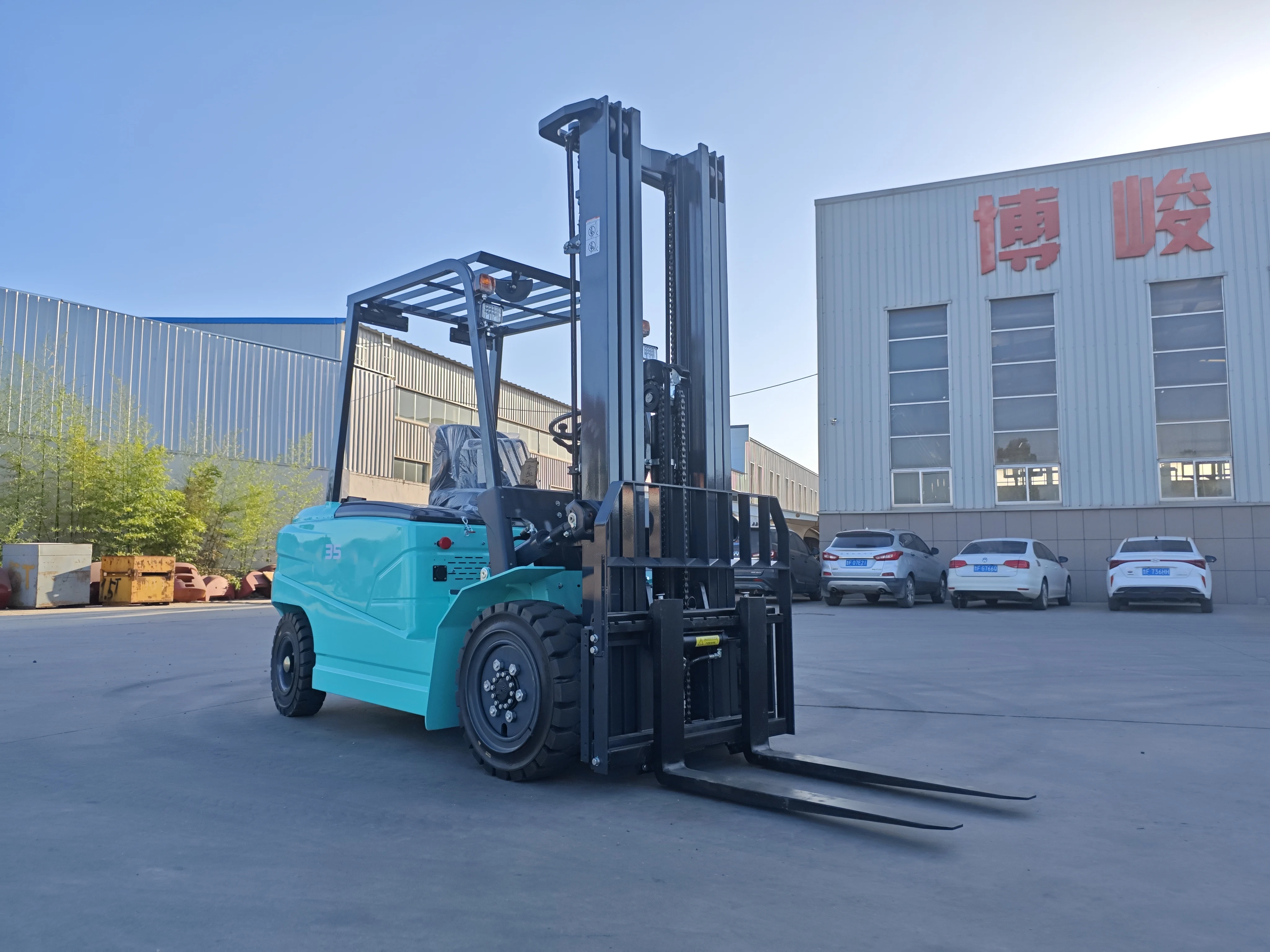 Standard Electric Forklift Stable Pallet Jack Handling Tool For Small Medium Factory Warehouse Application