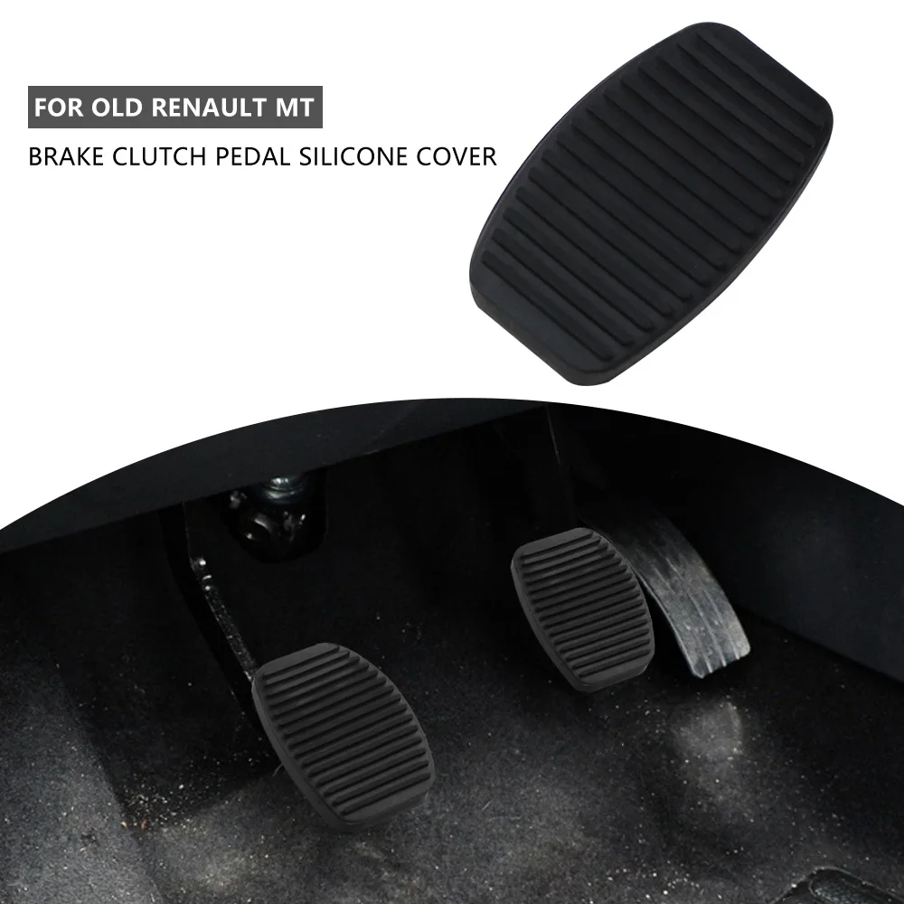 Car Pedals for Renault Clio 2 Fluence Kangoo 1 Megane 3 Master Trafic Scenic Grand Modus Brake Clutch Pedal Pad Cover