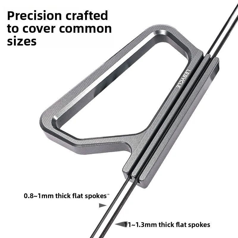 Bicycle Flat Spoke Fixed Wrench Road Bike Straight Pull Hub Wheel Set Ring Correction Tool