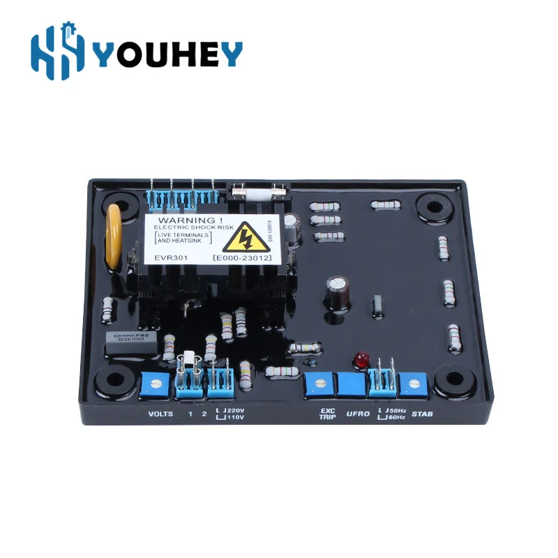 EVR301 EVR306 EVR308 excitation regulator diesel brushless genset automatic voltage regulator EVR-301 EVR-306 EVR-308