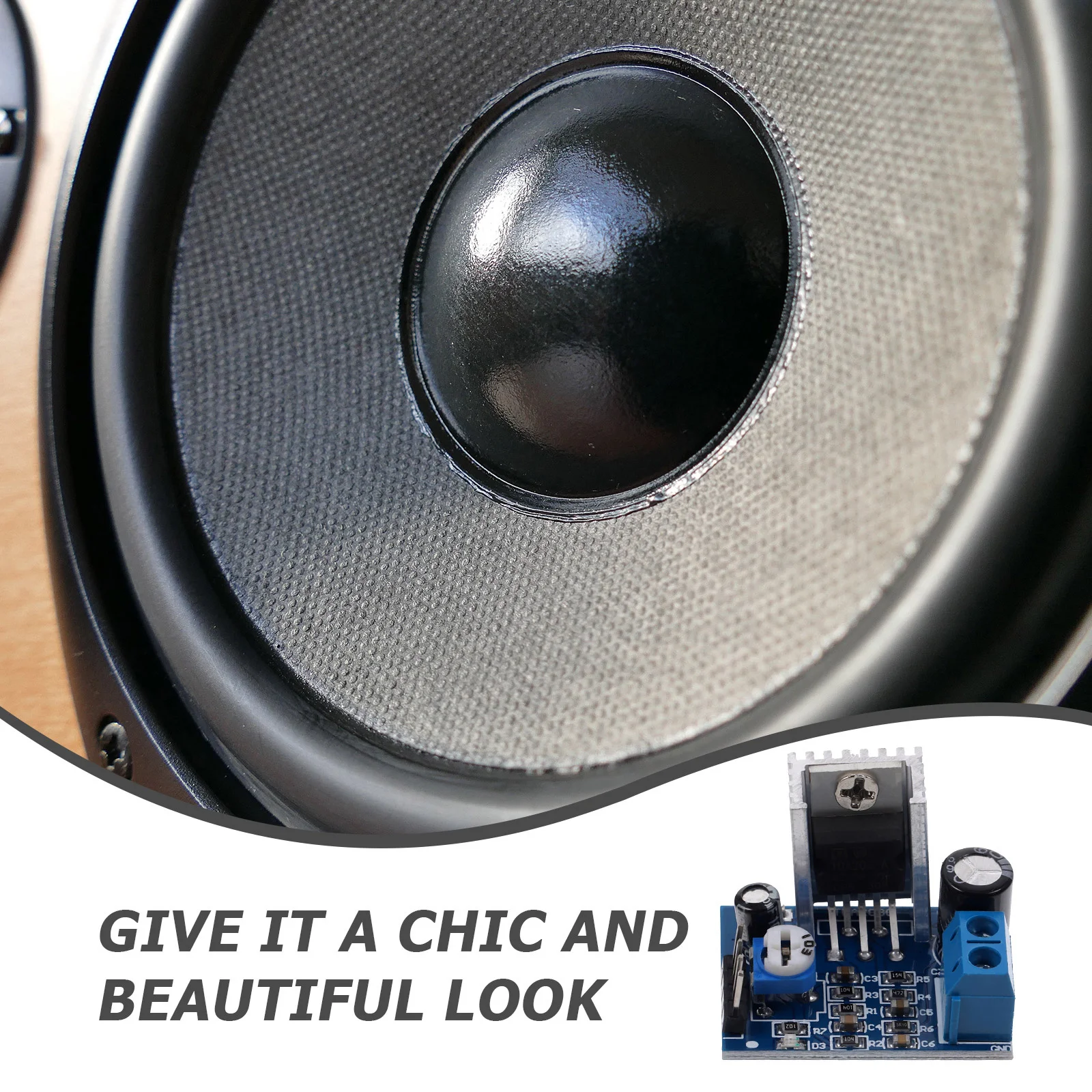 18W Power Amplifier Board Module For Diy Speakers Subwoofer Audio Amplifier Digital Stereo Module Volume Control