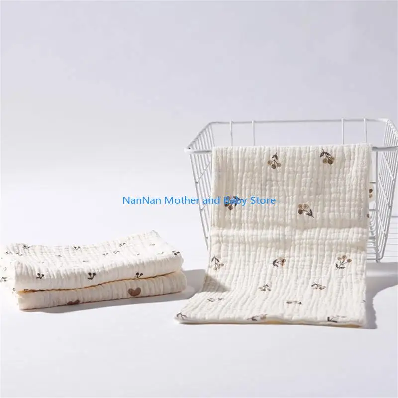 

Infant Burp Cloth Baby Towel Teething Bib High Absorbent Bath Towel Face Cloth