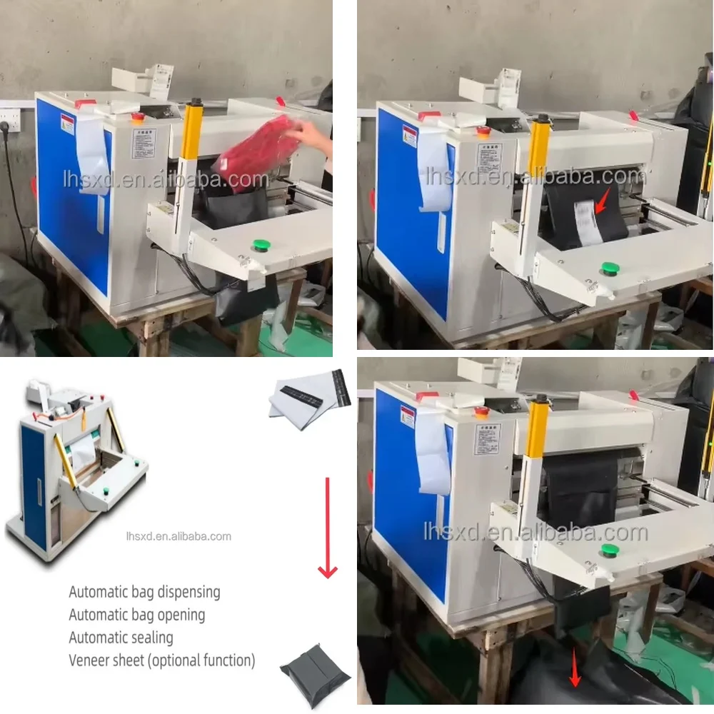 

Автоматическая машина для упаковки экспресс-пакетов 2025 года для складов электронной коммерции, упаковочное оборудование для малого бизнеса