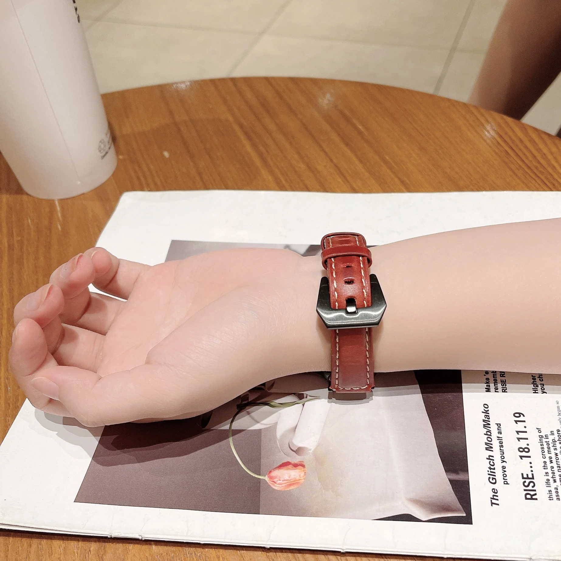 Leather Strap For Huawei Watch Band 7 Sport Smart Bracelet Replacement Wristband Correa Accessories For Huawei band 7 strap Belt