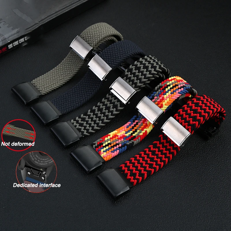 

High Elastic Fabric Nylon Watch Band 16mm For Casio GW-5000 GW-M5610 GA2100 GA-2100 DW-5600 GM2100 Fashion Watch Strap Bracelet