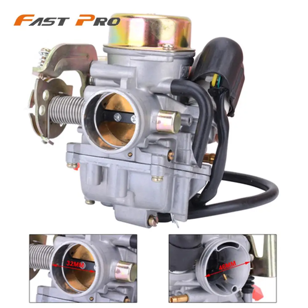 Motorcycles Accessories Carburetor Carb CVK26 CVK30 CVK32 26mm 30mm 32mm For Scooter ATV Dirt Bike With GY6 150cc-250cc