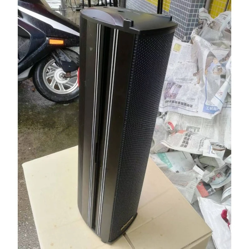 100V Constant Pressure 350W 4*4.5 Inch Waterproof Metal Column Speaker High Fidelity PA System For Airport Railway Public - view 2