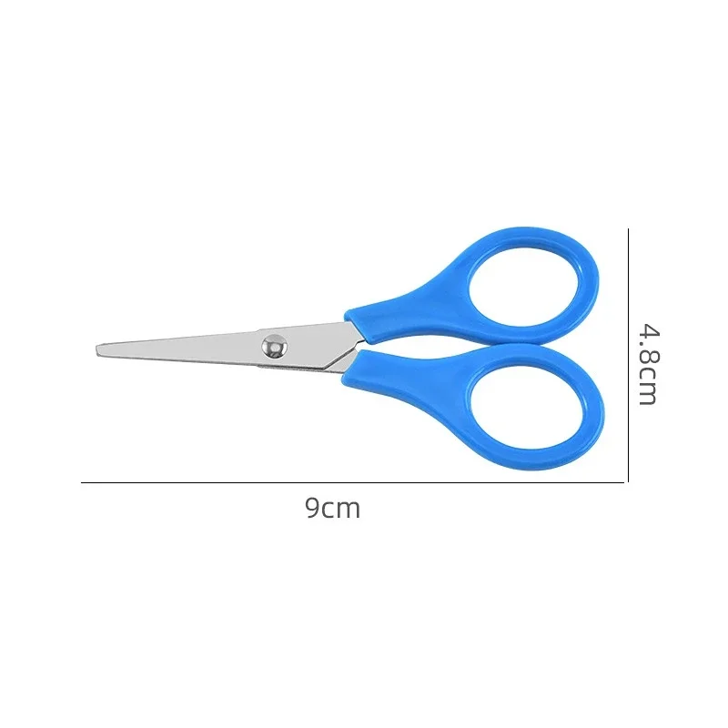 Children DIY Handmade 6 Patterns Album Lace Card Photo Pattern Cartoons Lace Scissors Stationery Scissors