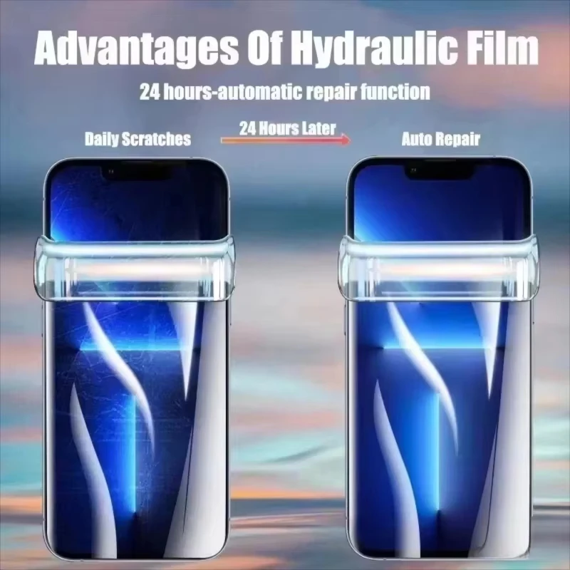 1-3Pcs HD Hydrogel Film For Samsung Galaxy A57 A56 A55 A37 A36 A27 A07 A17 S26 Ultra S25 S24 S23 S22 S21 S20 FE Screen Protector
