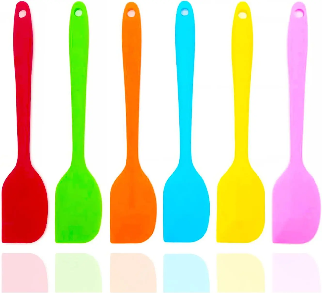 

Silicone Spatulas, 8.3 inch Small Rubber Spatula Heat Resistant Non-Stick Flexible Scrapers Baking Mixing Tool cooking tool