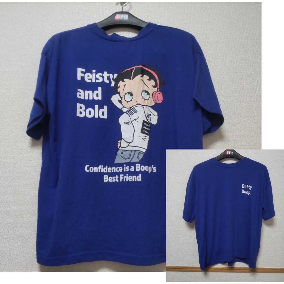 Feisty and Bold Betty Boop T-Shirt Cotton Graphic Tee Men Women Summer Streetwear